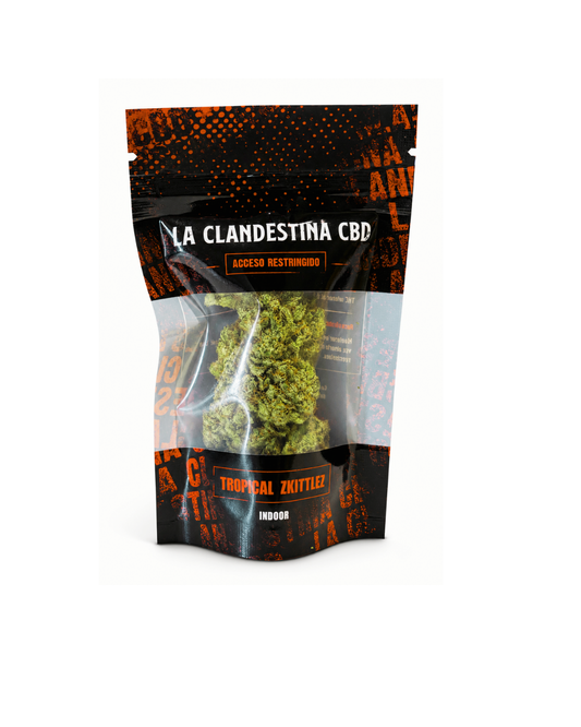 Tropical Zkittlez Indoor La Clandestina CBD