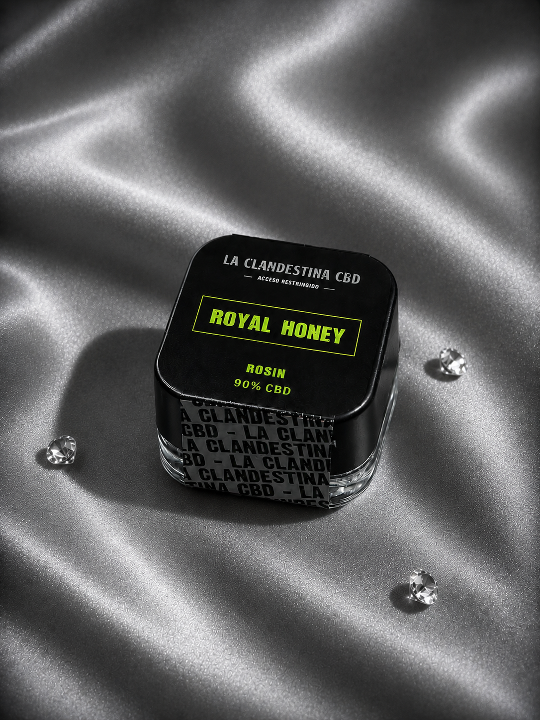 Royal Honey Ice Rosin 90% La Clandestina CBD