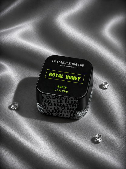 Royal Honey Ice Rosin 90% La Clandestina CBD