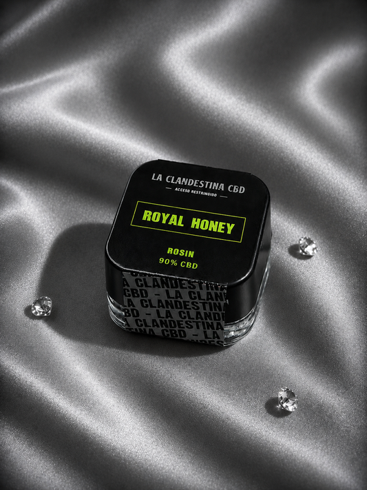 Royal Honey Ice Rosin 90% La Clandestina CBD