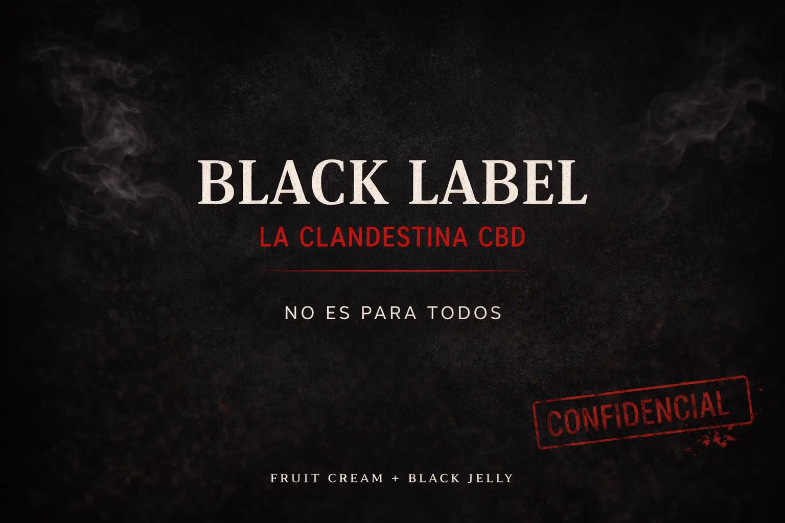 Black Label Pack La Clandestina CBD