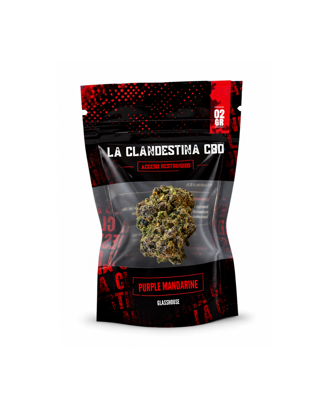 Purple Mandarine La Clandestina CBD