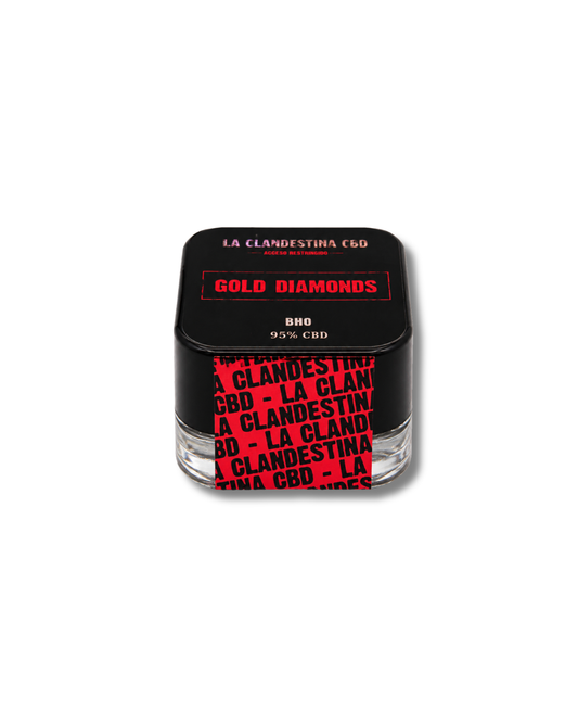 Gold Diamonds BHO 95% La Clandestina CBD