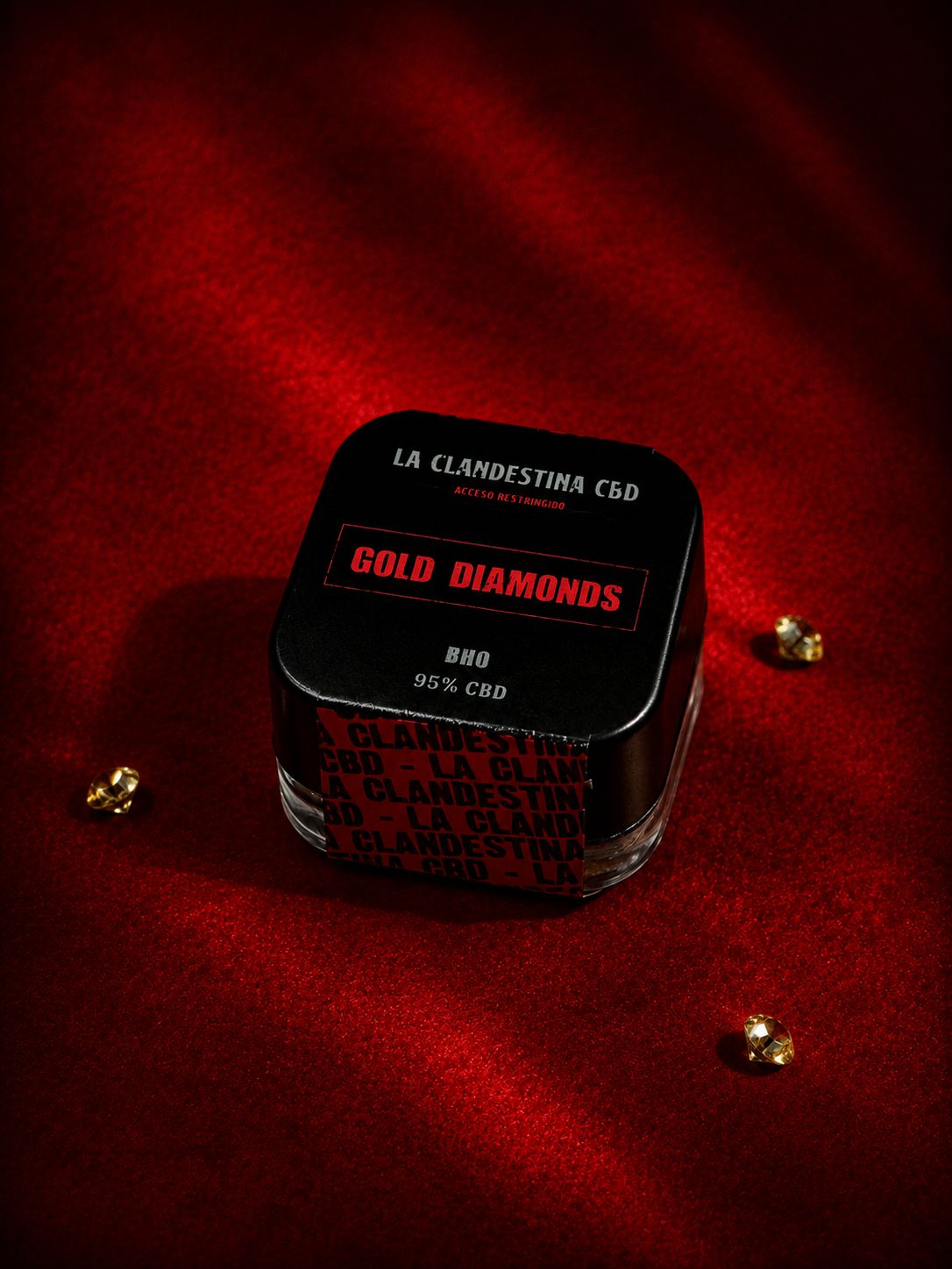 Gold Diamonds BHO 95% La Clandestina CBD