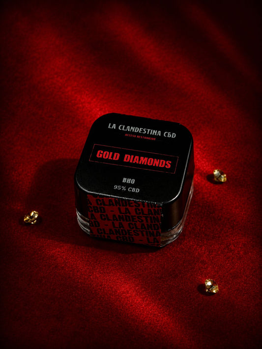 Gold Diamonds BHO 95% La Clandestina CBD