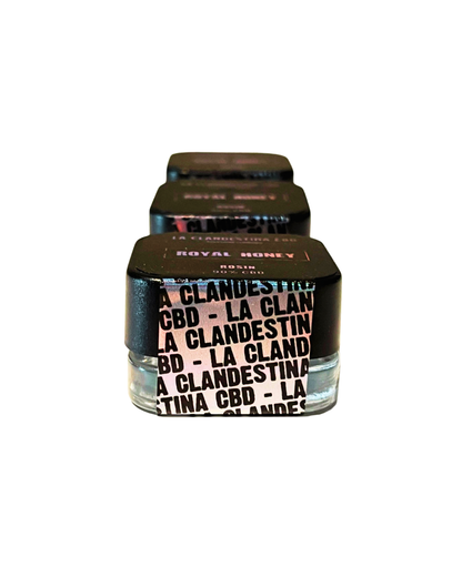 Royal Honey Ice Rosin 90% La Clandestina CBD